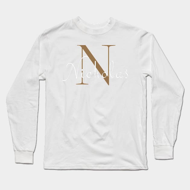 I am Nicholas Long Sleeve T-Shirt by AnexBm